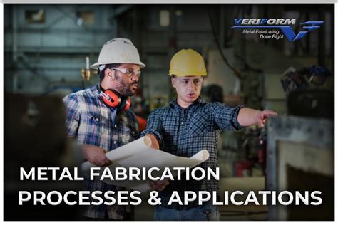 Types of Metal Fabrication Processes & Applications 